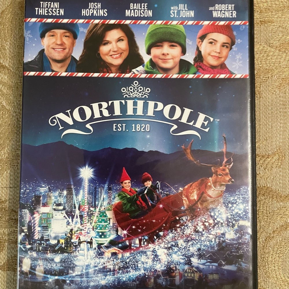 Northpole DVD with Festive Cover